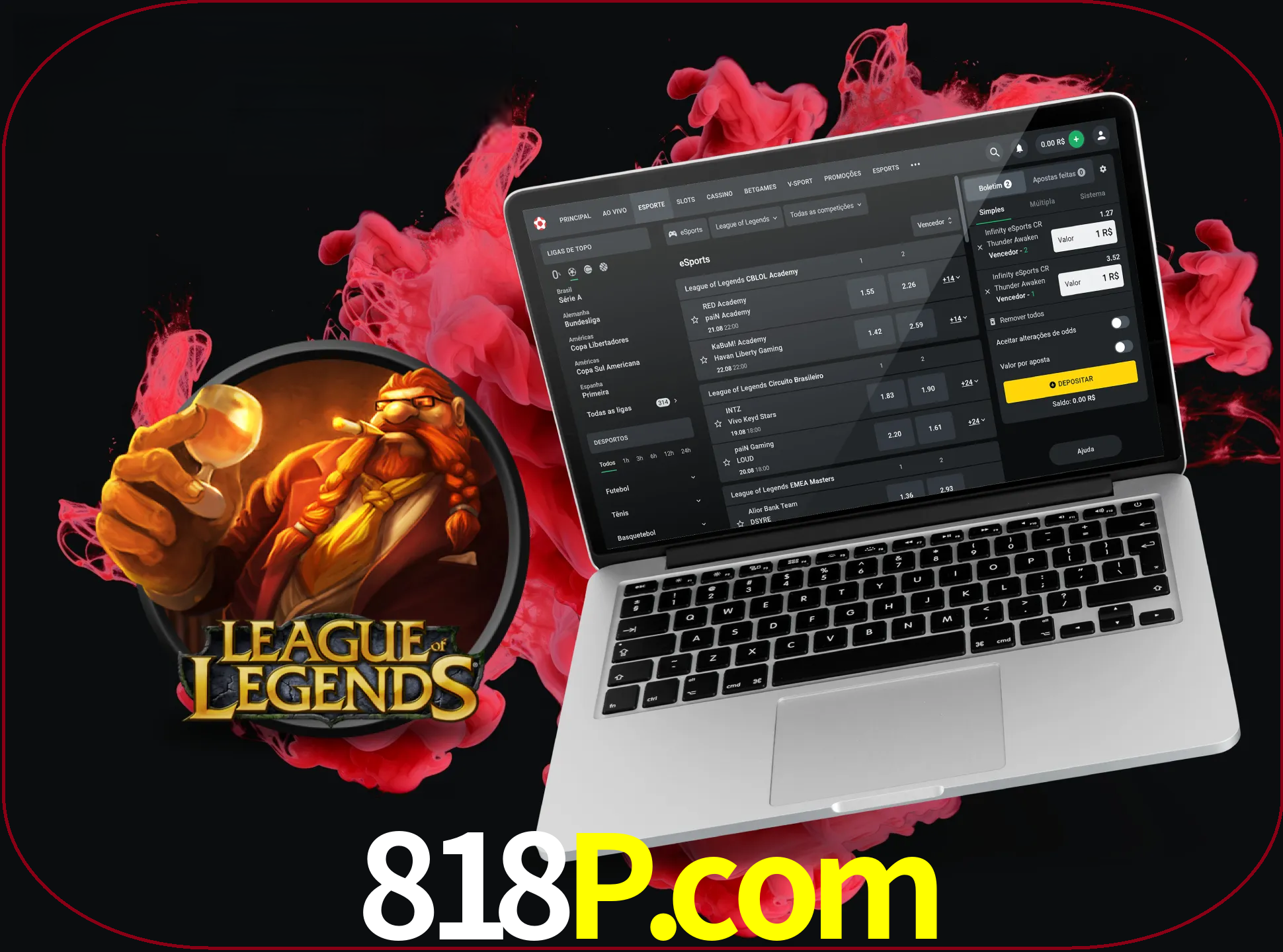 Se é um fã deste jogo, muitos torneios fantásticos que o vão surpreender estão disponíveis no 818p.