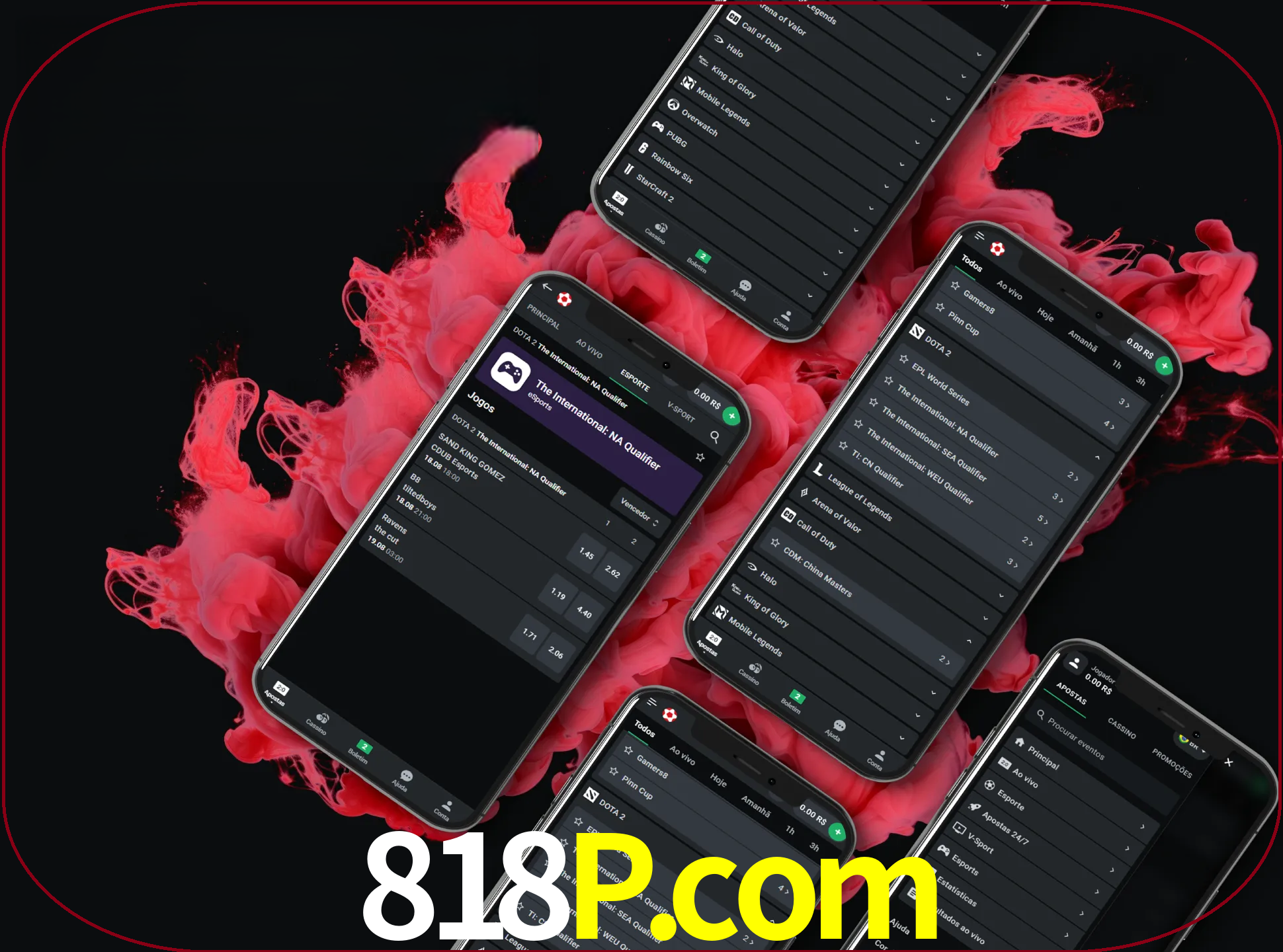 Se o seu smartphone não for compatível com a aplicação, esta opção do 818p ajudá-lo-á a desfrutar do jogo.