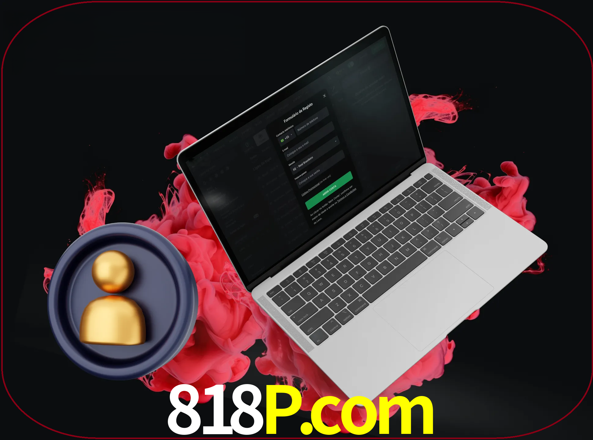No cabeçalho do site 818p, clique no botão que o levará a um formulário especial onde terá de introduzir as suas informações actuais.