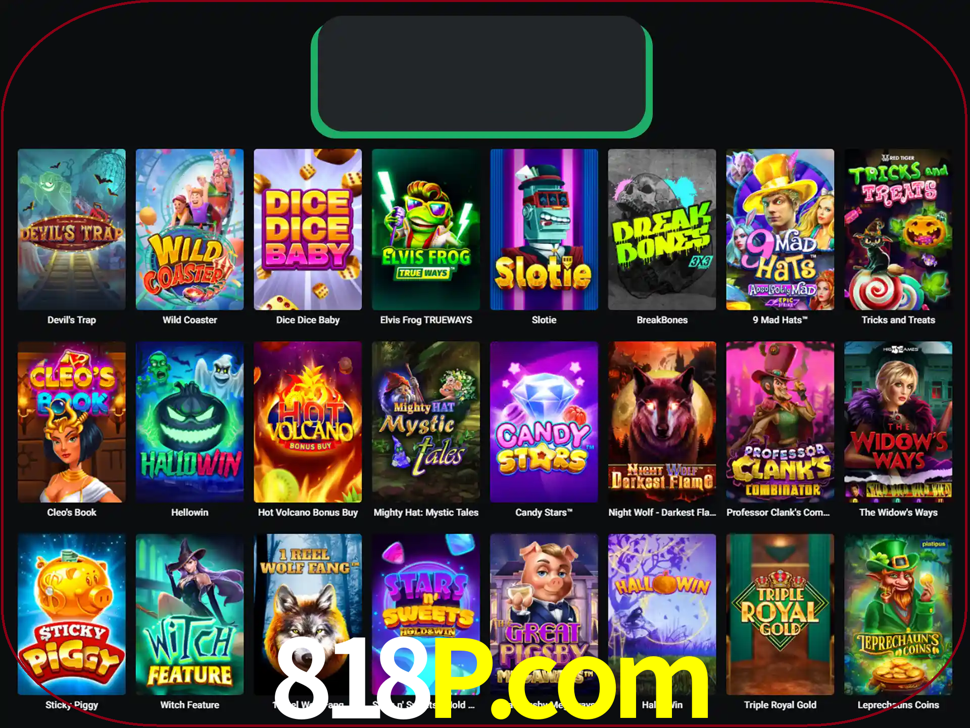 Procure por seus amados jogos de slot.